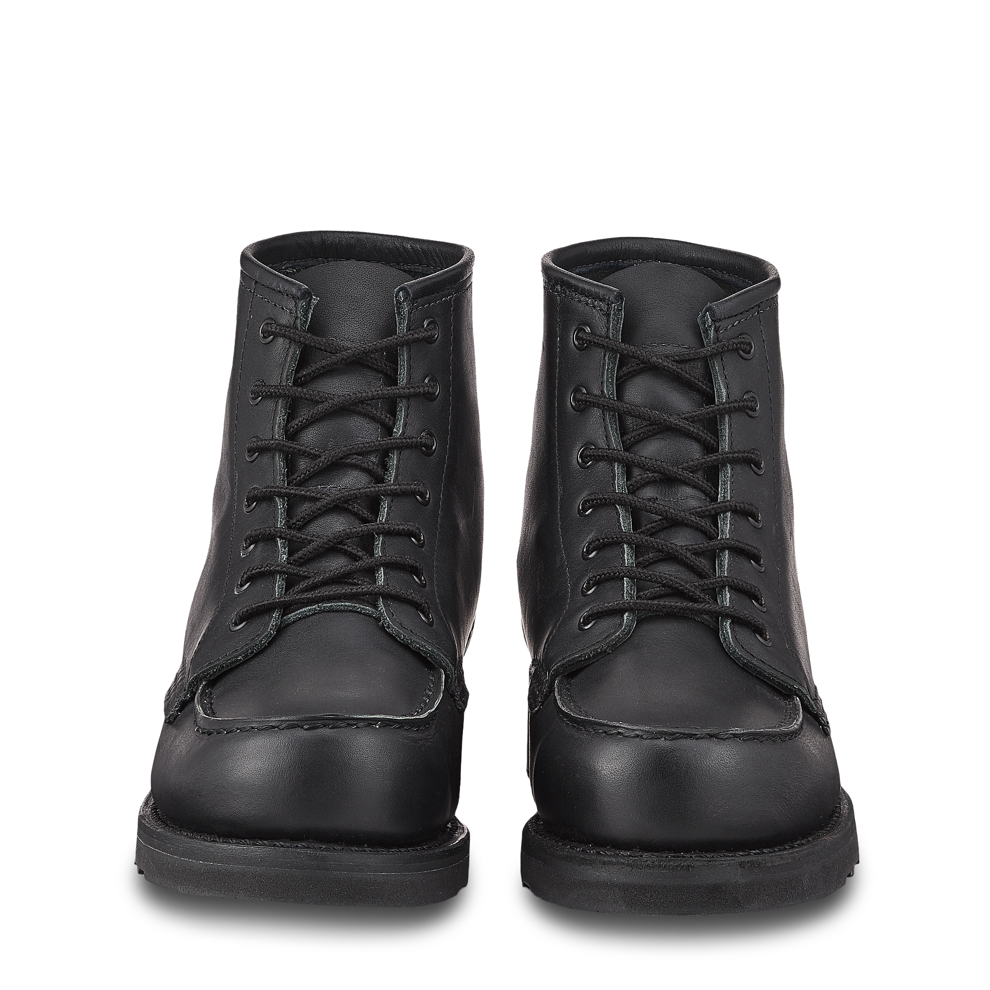 Black Boundary Moc Toe Boots – Women's Rugged Style
